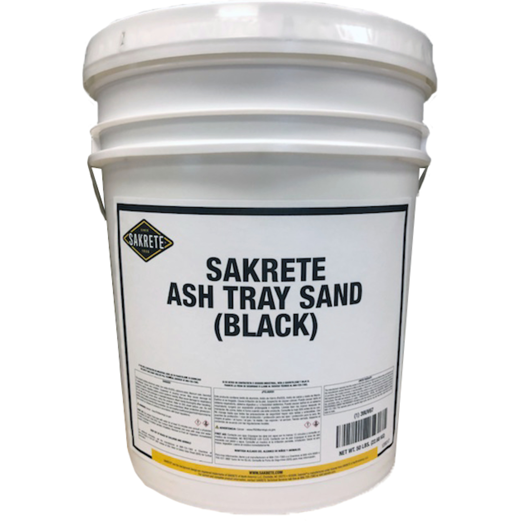 Sakrete Ash Tray Sand, Black., 50 Lbs., Model #120017